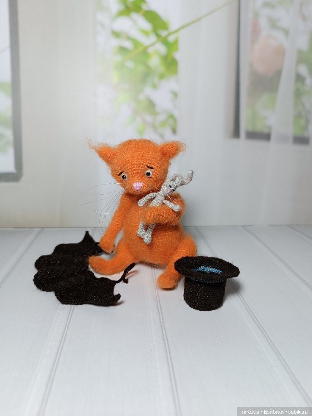 Кот или лис — Вязаные игрушки и амигуруми: крючком (фото 10)