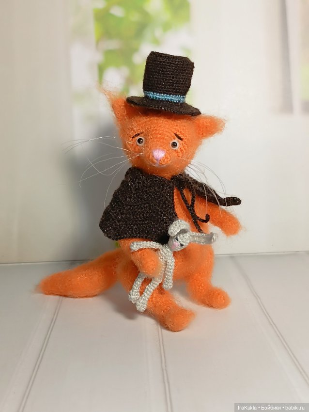 Кот или лис — Вязаные игрушки и амигуруми: крючком