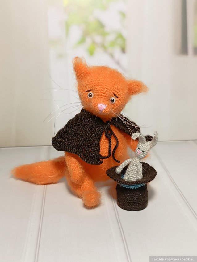 Кот или лис — Вязаные игрушки и амигуруми: крючком (фото 2)