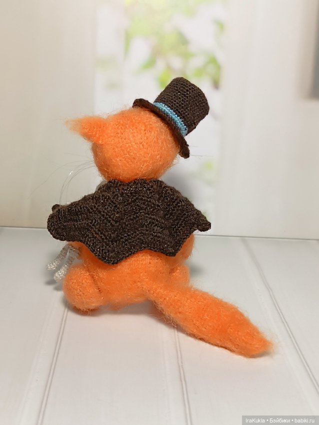 Кот или лис — Вязаные игрушки и амигуруми: крючком (фото 5)
