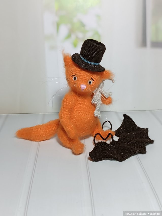 Кот или лис — Вязаные игрушки и амигуруми: крючком (фото 6)