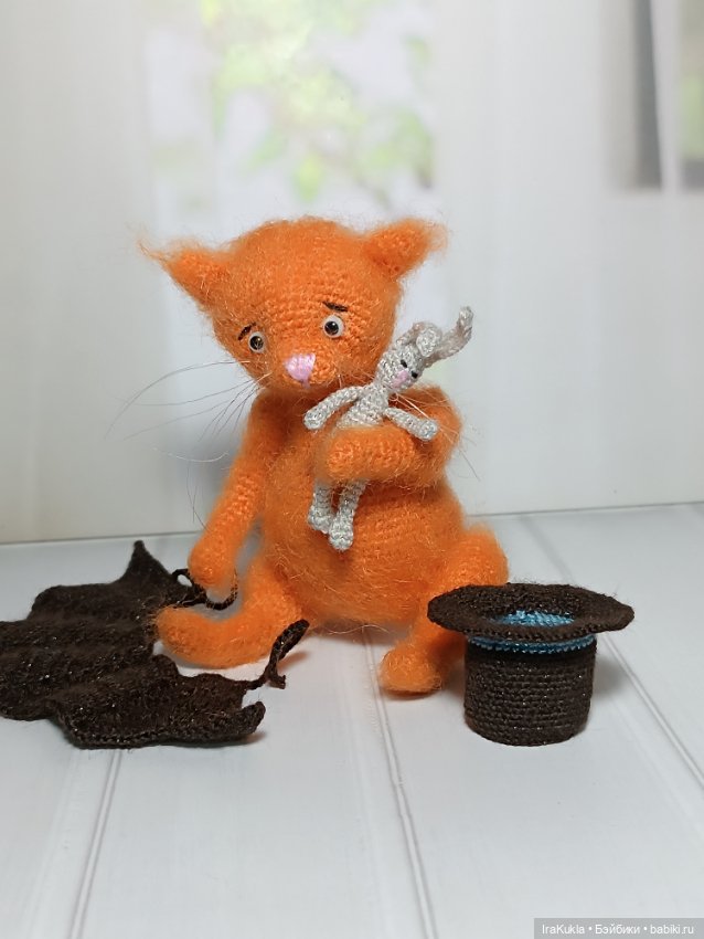 Кот или лис — Вязаные игрушки и амигуруми: крючком (фото 9)