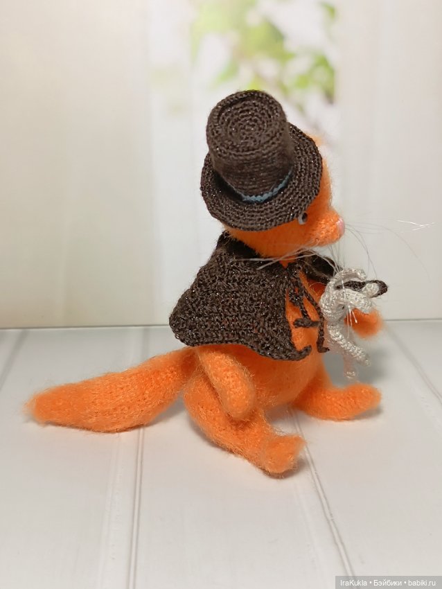 Кот или лис — Вязаные игрушки и амигуруми: крючком (фото 4)