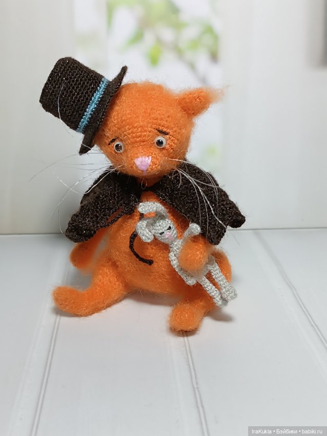 Кот или лис — Вязаные игрушки и амигуруми: крючком