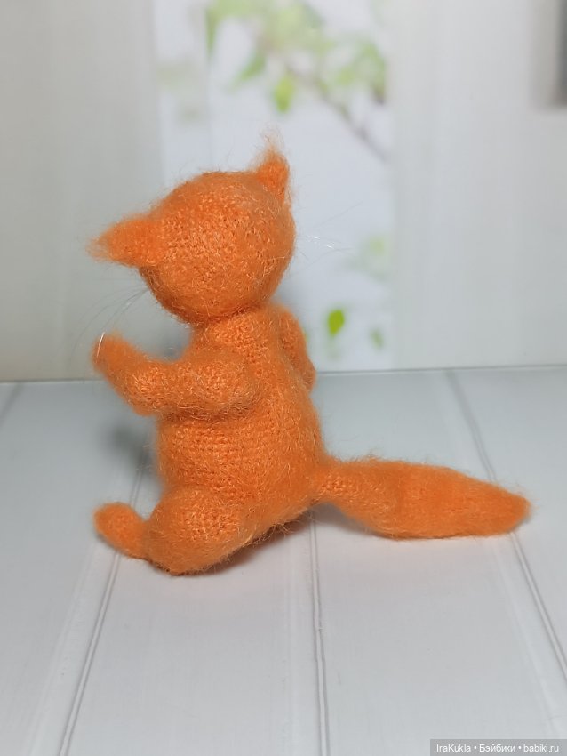 Кот или лис — Вязаные игрушки и амигуруми: крючком