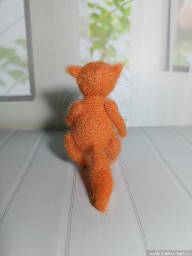 Кот или лис — Вязаные игрушки и амигуруми: крючком