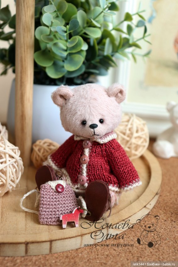 Мини тедди мишка Барри — Авторские мишки Тедди и друзья: фото (фото 2)