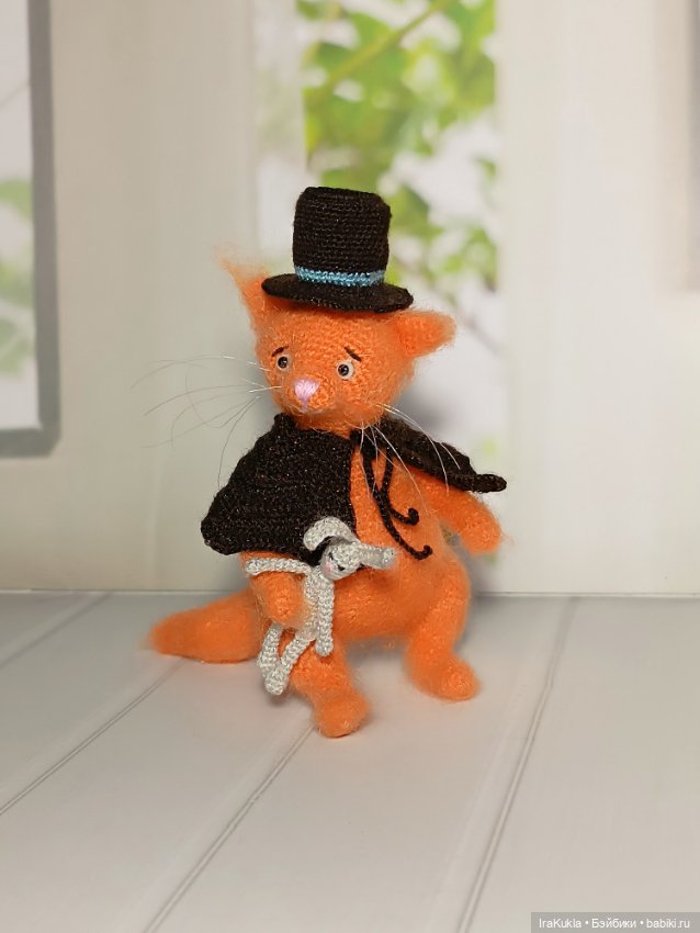 Кот или лис — Вязаные игрушки и амигуруми: крючком