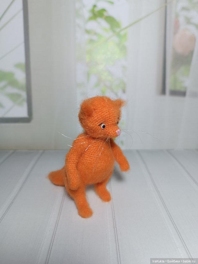 Кот или лис — Вязаные игрушки и амигуруми: крючком