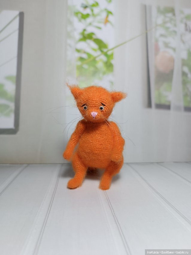 Кот или лис — Вязаные игрушки и амигуруми: крючком