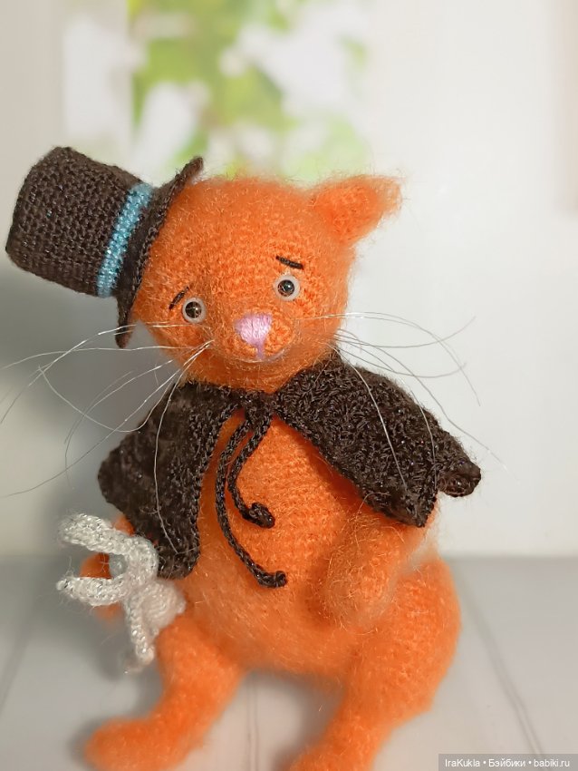 Кот или лис — Вязаные игрушки и амигуруми: крючком