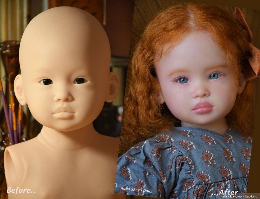 Jade и Lian скульптора Sigrid Bock, автор прототипов Anna Sheva