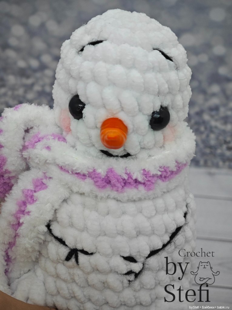 Снеговичок в шапке-ушанке (фото 10)
