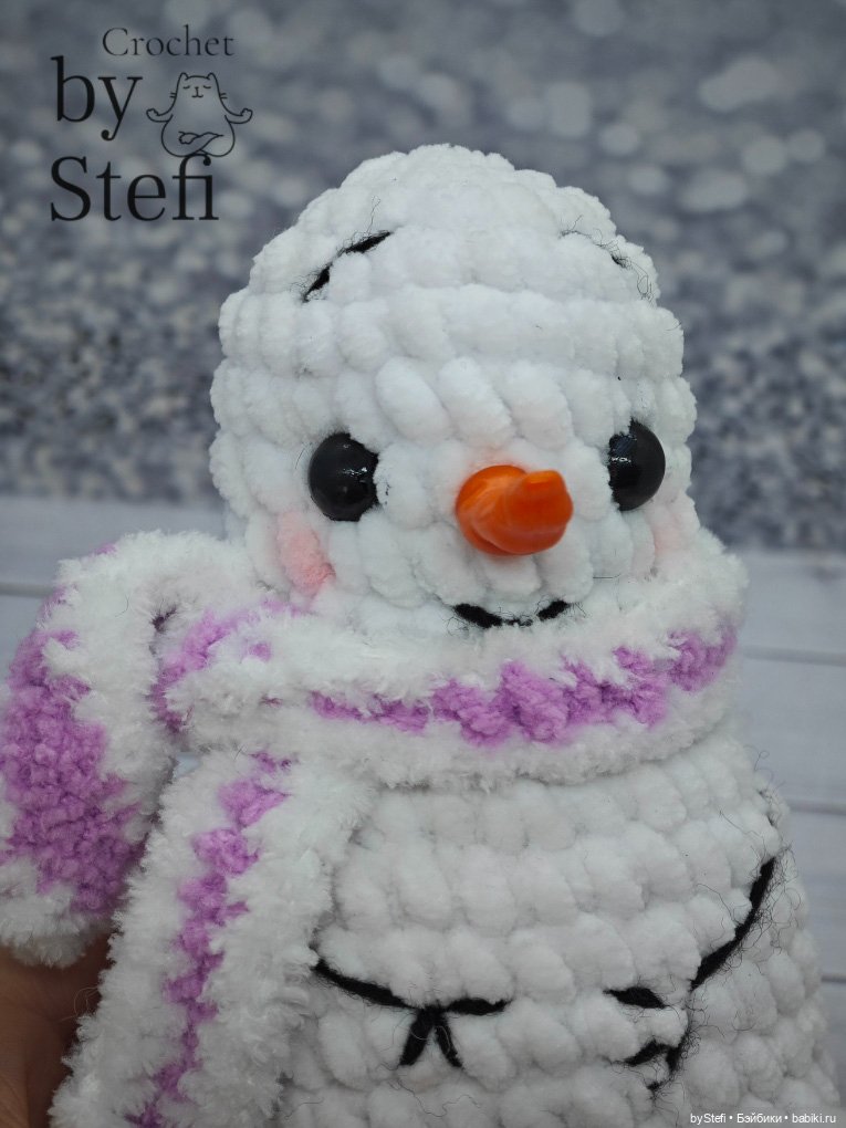 Снеговичок в шапке-ушанке (фото 7)
