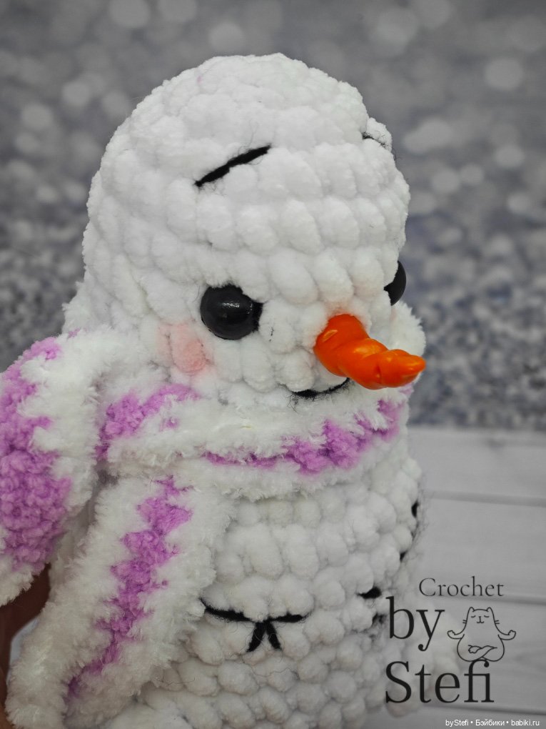 Снеговичок в шапке-ушанке (фото 9)
