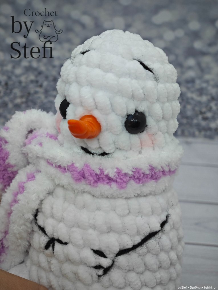 Снеговичок в шапке-ушанке (фото 8)
