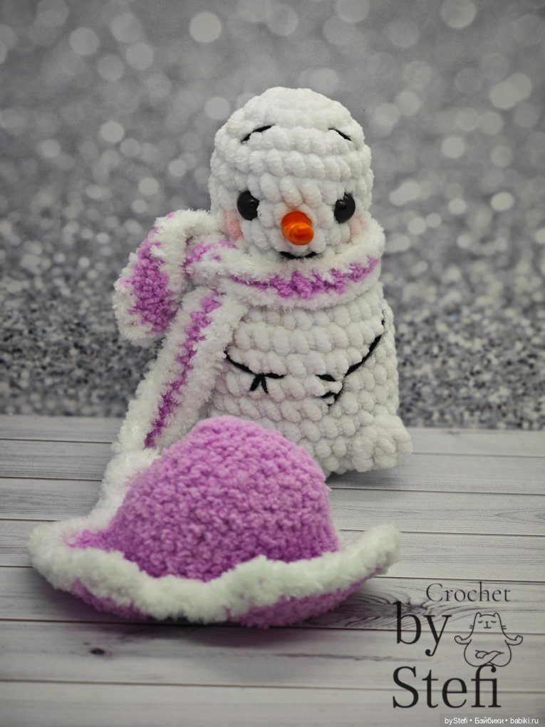 Снеговичок в шапке-ушанке (фото 4)