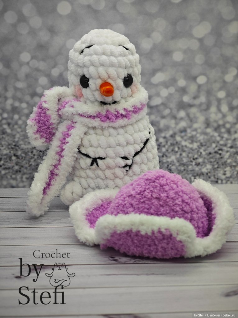 Снеговичок в шапке-ушанке (фото 5)