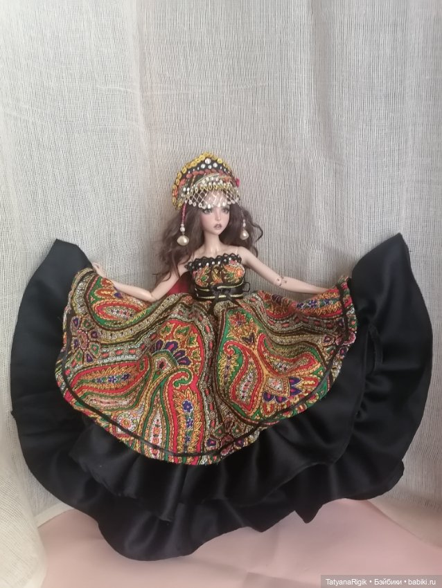 Народный стиль — Одежда и обувь для кукол своими руками: фото (фото 4)