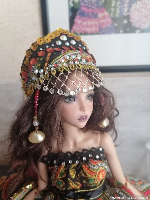 Народный стиль — Одежда и обувь для кукол своими руками: фото (фото 2)