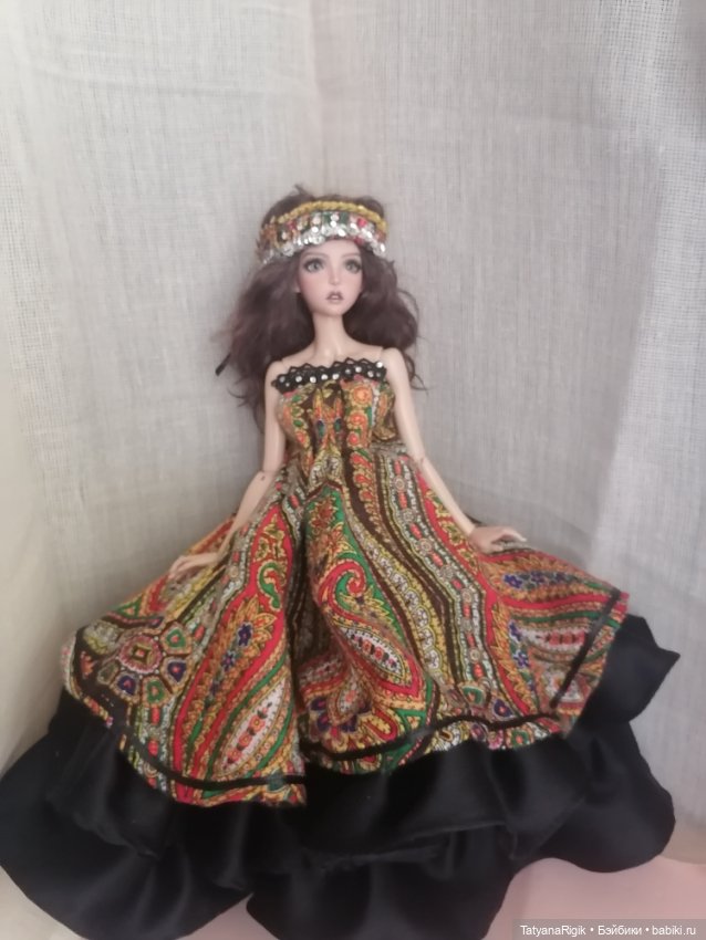 Народный стиль — Одежда и обувь для кукол своими руками: фото (фото 10)