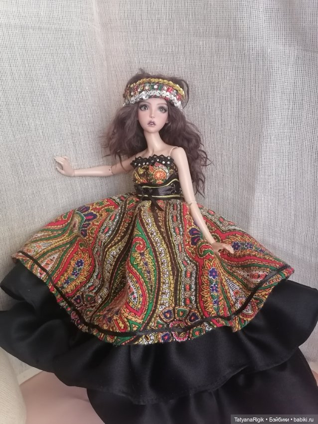 Народный стиль — Одежда и обувь для кукол своими руками: фото (фото 8)