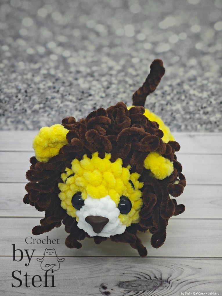 Лёвушка — Вязаные игрушки и амигуруми: крючком (фото 3)