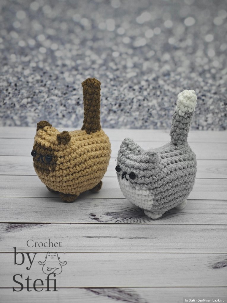 Милые котики — Вязаные игрушки и амигуруми: крючком (фото 5)