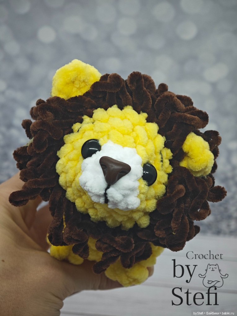 Лёвушка — Вязаные игрушки и амигуруми: крючком (фото 8)