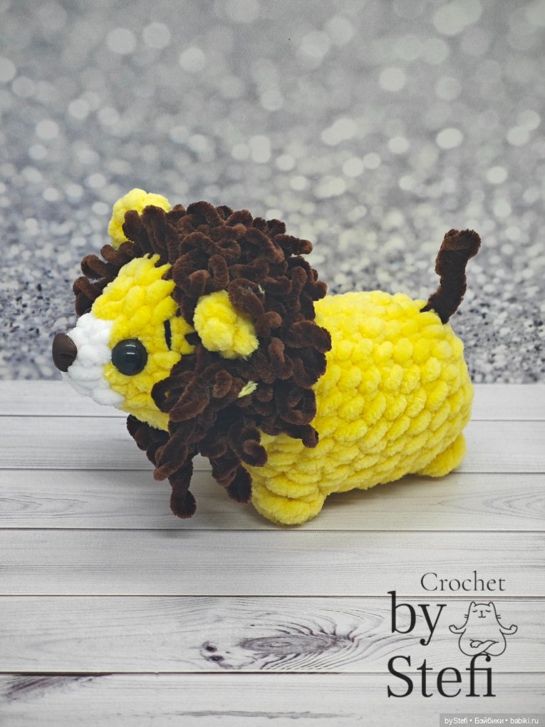 Лёвушка — Вязаные игрушки и амигуруми: крючком (фото 6)