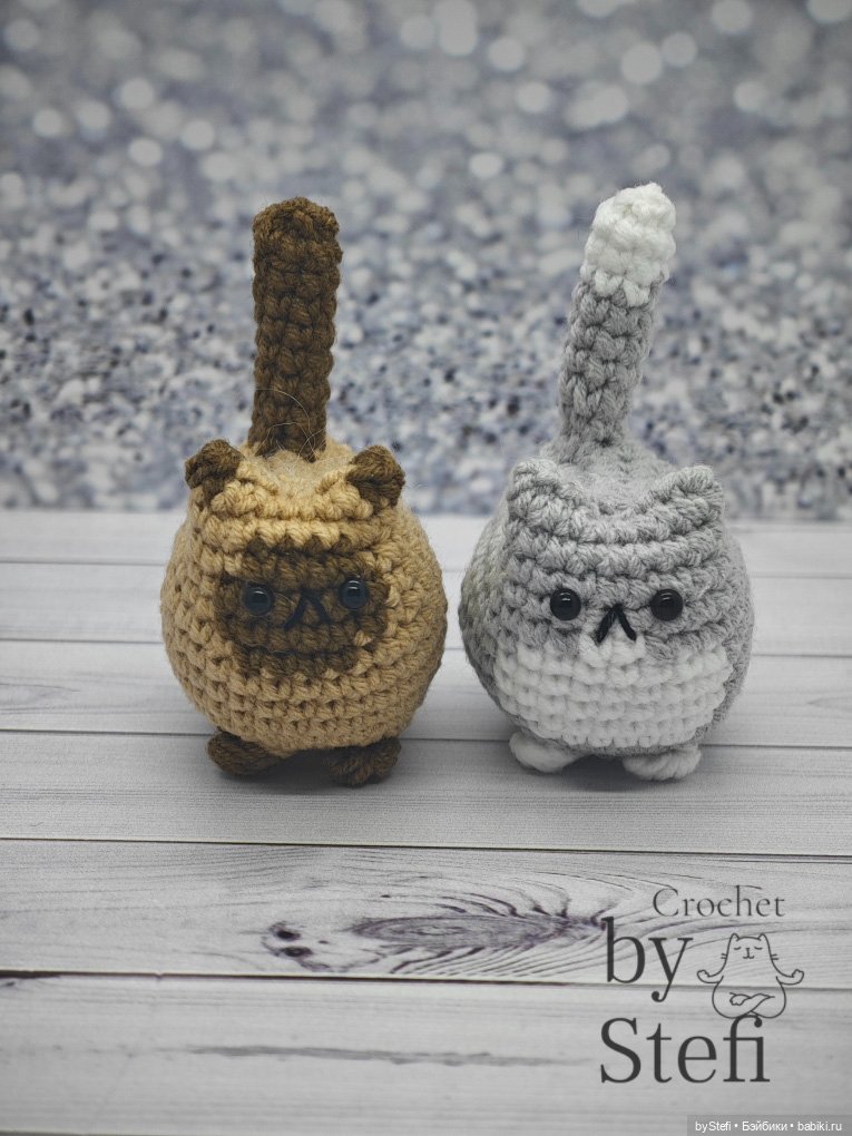 Милые котики — Вязаные игрушки и амигуруми: крючком (фото 2)