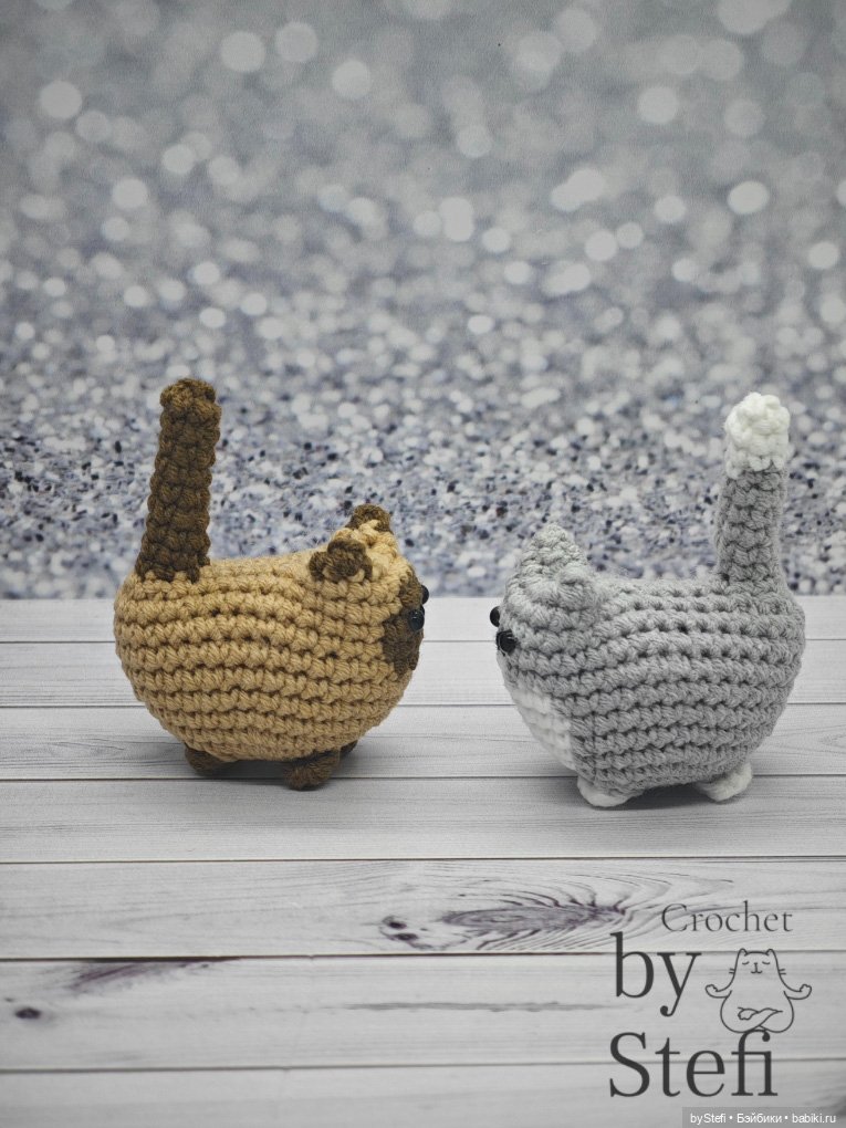 Милые котики — Вязаные игрушки и амигуруми: крючком (фото 3)