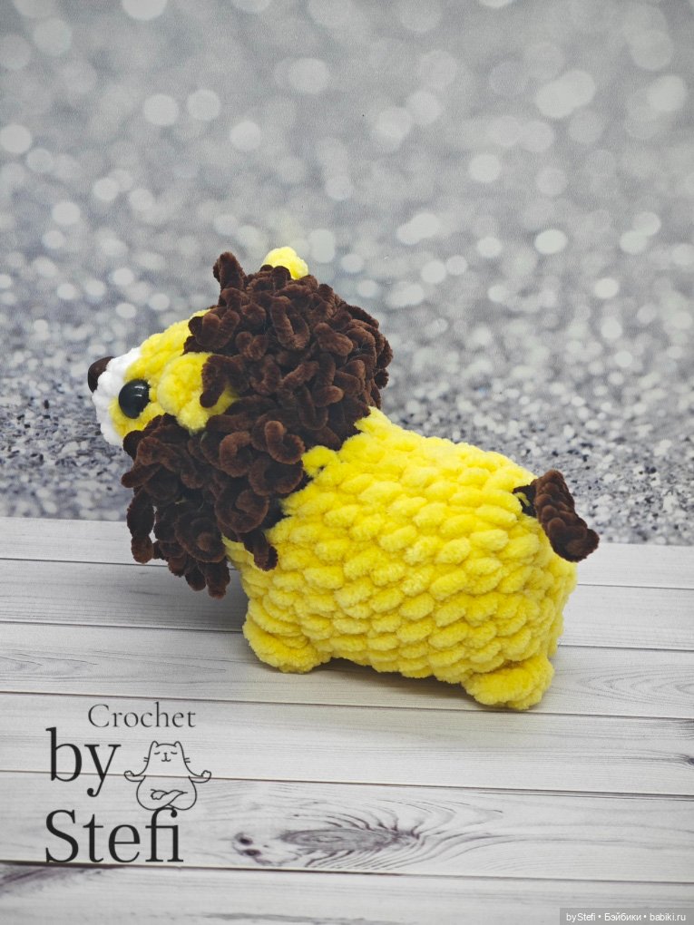 Лёвушка — Вязаные игрушки и амигуруми: крючком (фото 7)