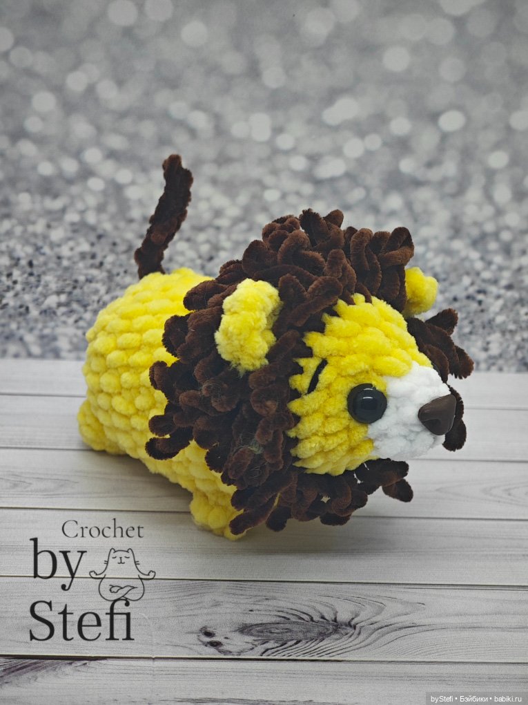 Лёвушка — Вязаные игрушки и амигуруми: крючком (фото 4)