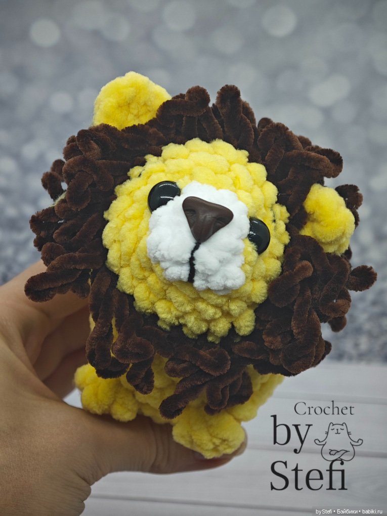 Лёвушка — Вязаные игрушки и амигуруми: крючком (фото 9)