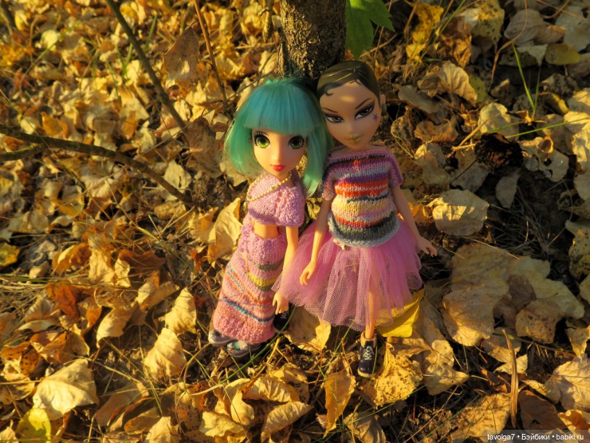 Красивая осенняя прогулка для Bratz и Ле Фрог Regal Academy