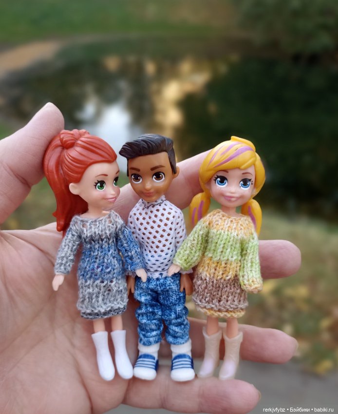 Мелочь на прогулке — Игровые куклы разных производителей (Разное): редкие бренды