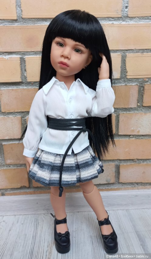 Марта💗 — ООАК и кастом кукол Gotz (Готц): перерисовка (фото 7)