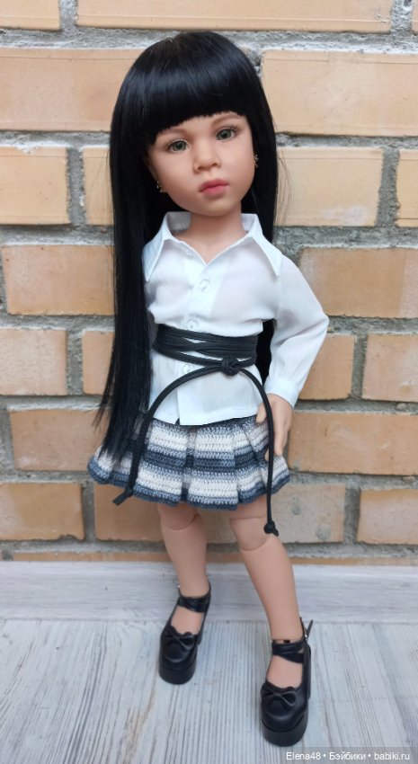Марта💗 — ООАК и кастом кукол Gotz (Готц): перерисовка (фото 6)