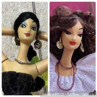 До и после — Реставрация и преображение кукол: ремонт (фото 7)