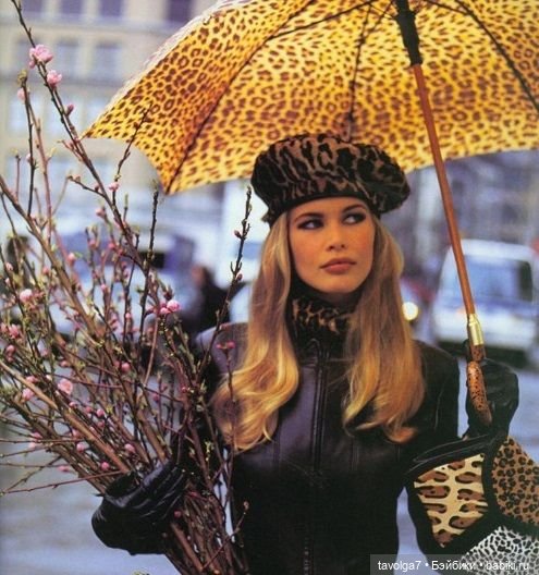 Натуральная кожа в моде 1980х (фото 5)