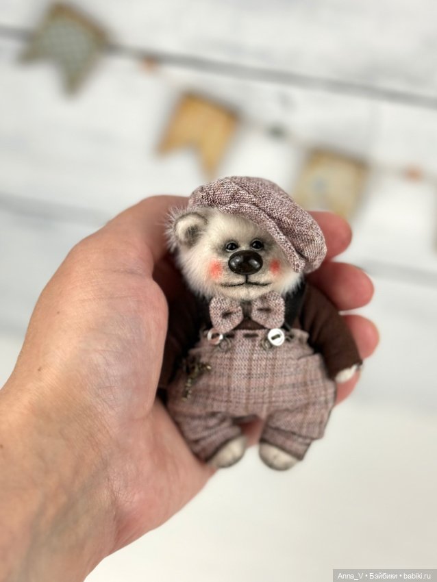 Тедди мишка Тима — Авторские мишки Тедди и друзья: фото (фото 2)