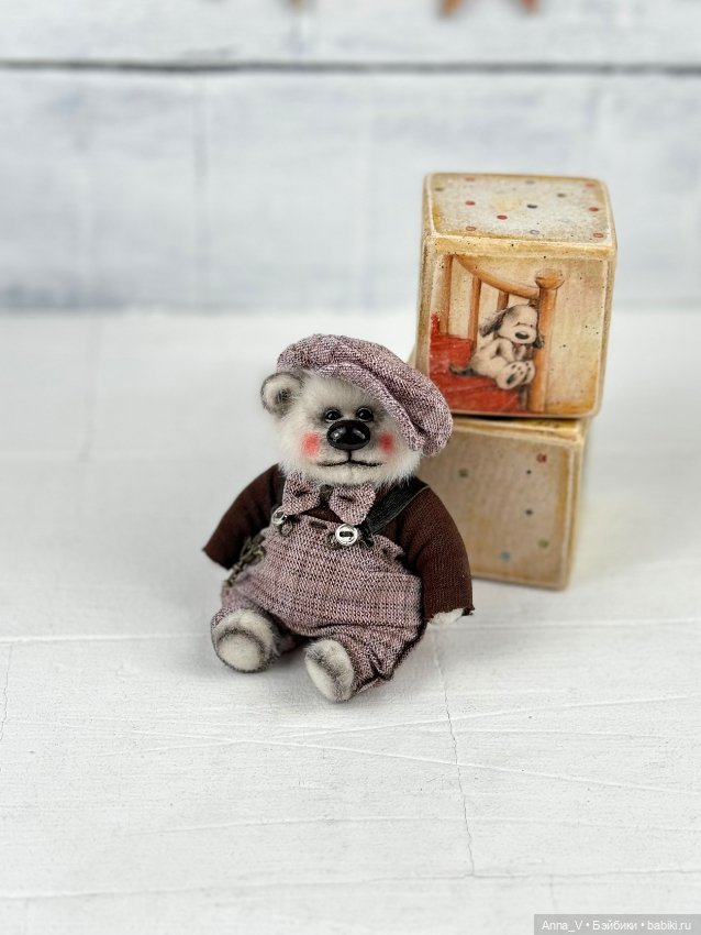 Тедди мишка Тима — Авторские мишки Тедди и друзья: фото (фото 5)