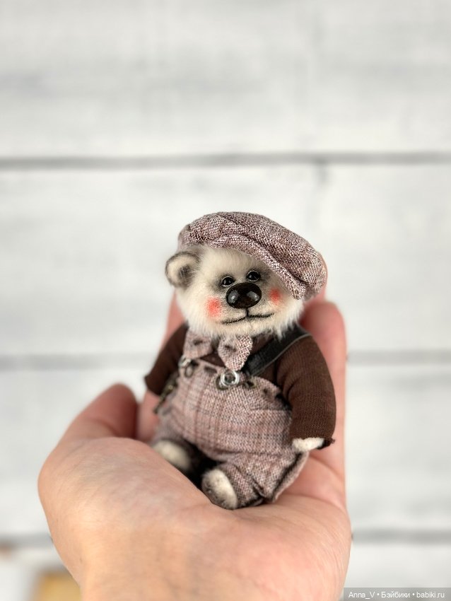 Тедди мишка Тима — Авторские мишки Тедди и друзья: фото (фото 4)