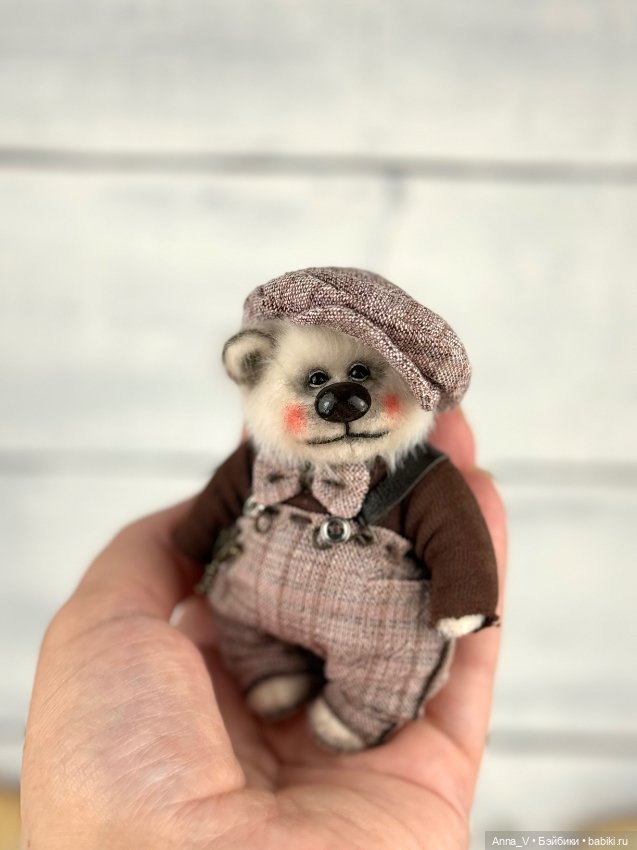 Тедди мишка Тима — Авторские мишки Тедди и друзья: фото (фото 3)