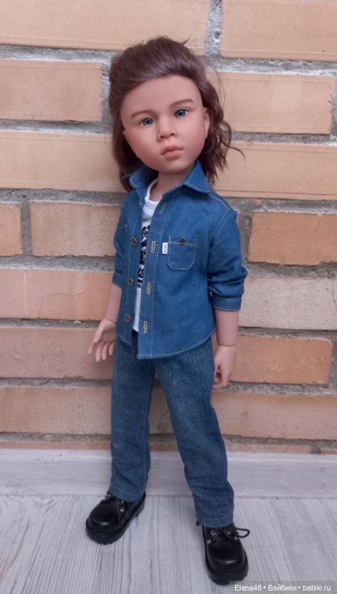 Мартин и Марта🥰 часть 2 — ООАК и кастом кукол Gotz (Готц): перерисовка (фото 5)