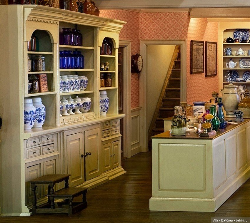 Аптека Дэвидсона — Румбоксы и кукольные интерьеры: фото (фото 2)