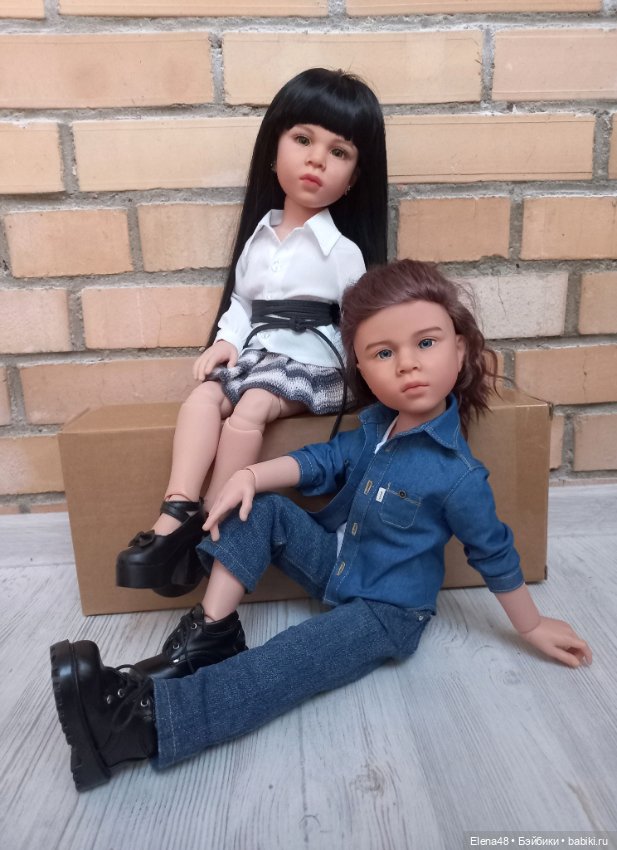 Мартин и Марта🥰 часть 2 — ООАК и кастом кукол Gotz (Готц): перерисовка