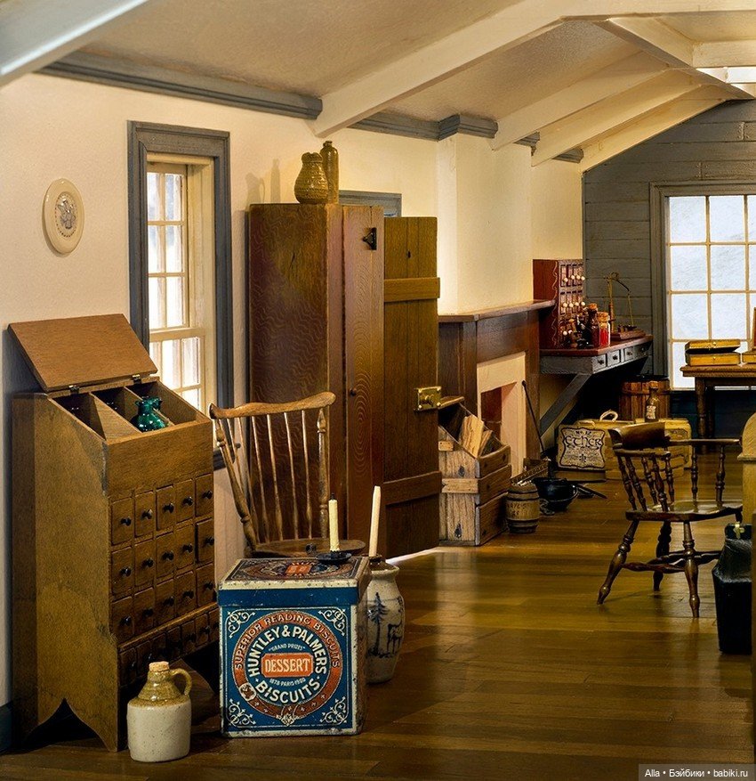 Аптека Дэвидсона — Румбоксы и кукольные интерьеры: фото (фото 4)