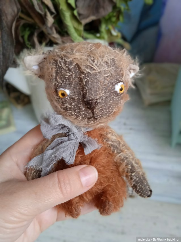 Котик Невротик — Авторские мишки Тедди и друзья: фото